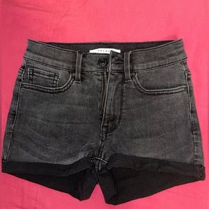 Pacsun Black Denim Shorts
